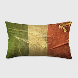 Подушка-антистресс Флаг Италии Мешковина Flag of Italy Burlap