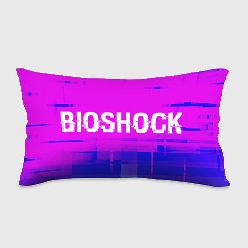Подушка-антистресс BioShock Glitch Text Effect / 3D-принт – фото 1