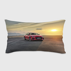 Подушка-антистресс Audi RS 7 на закате солнца Audi RS 7 at sunset, цвет: 3D-принт