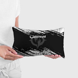 Подушка-антистресс Chaoseum Logo Grunge, цвет: 3D-принт — фото 2
