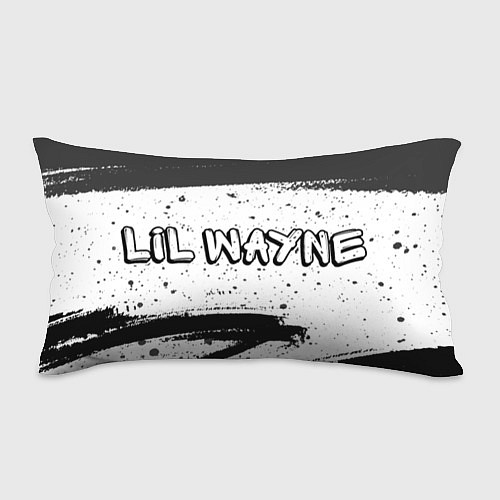 Подушка-антистресс Рэпер Lil Wayne в стиле граффити / 3D-принт – фото 1