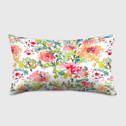 Подушка-антистресс Floral pattern Watercolour Summer