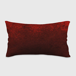 Подушка-антистресс Мраморный красно-черный градиент, цвет: 3D-принт