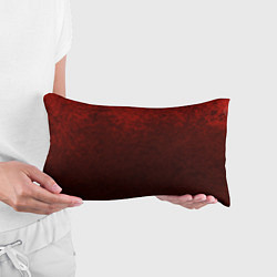 Подушка-антистресс Мраморный красно-черный градиент, цвет: 3D-принт — фото 2