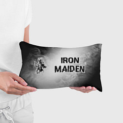 Подушка-антистресс Iron Maiden Glitch на светлом фоне, цвет: 3D-принт — фото 2