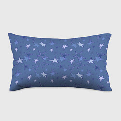 Подушка-антистресс Gray-Blue Star Pattern