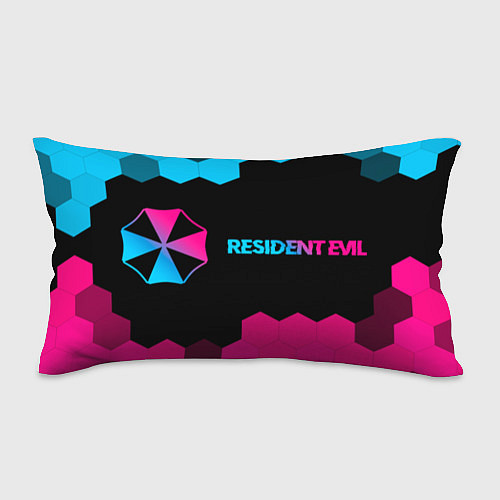 Подушка-антистресс Resident Evil Neon Gradient / 3D-принт – фото 1