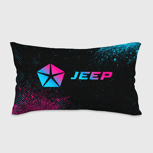 Подушка-антистресс Jeep Neon Gradient / 3D-принт – фото 1
