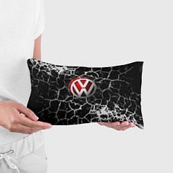 Подушка-антистресс Volkswagen Трещины, цвет: 3D-принт — фото 2