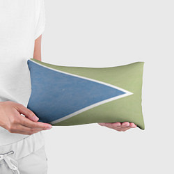 Подушка-антистресс Абстрактная геометрическая компиляция - Зелёный, цвет: 3D-принт — фото 2
