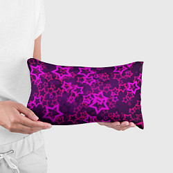 Подушка-антистресс Purple stars, цвет: 3D-принт — фото 2