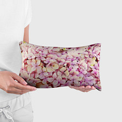 Подушка-антистресс Розовые цветы яркой поляной, цвет: 3D-принт — фото 2