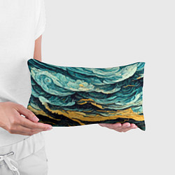Подушка-антистресс Пейзаж в стиле Ван Гога, цвет: 3D-принт — фото 2