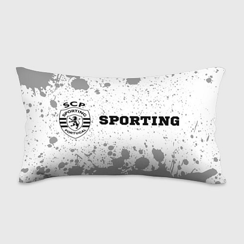 Подушка-антистресс Sporting sport на светлом фоне: надпись и символ / 3D-принт – фото 1