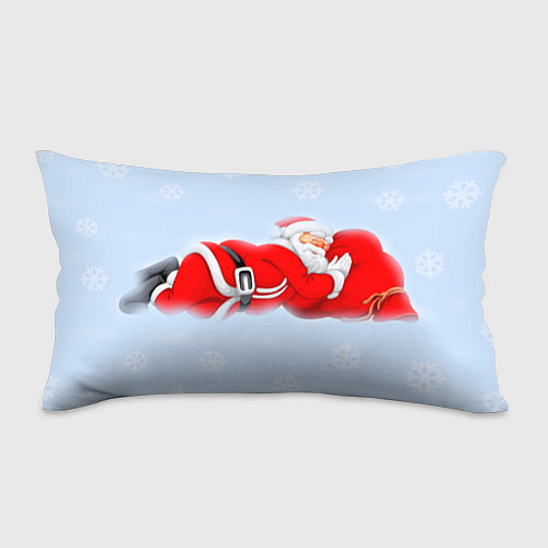 Подушка-антистресс Санта сладко спит / 3D-принт – фото 1