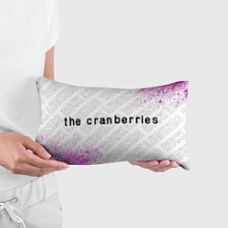 Подушка-антистресс The Cranberries rock legends: надпись и символ, цвет: 3D-принт — фото 2