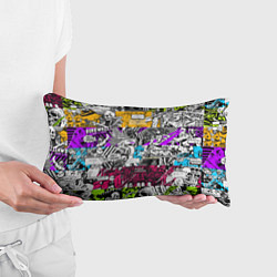 Подушка-антистресс Граффити Watch Dogs 2, цвет: 3D-принт — фото 2