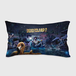 Подушка-антистресс Dead island 2 герой в ночи, цвет: 3D-принт