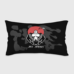 Подушка-антистресс Jiu-Jitsu red sun logo, цвет: 3D-принт