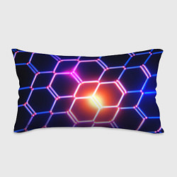 Подушка-антистресс Магическая неоновая броня, цвет: 3D-принт