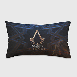 Подушка-антистресс Assassins creed mirage logo, цвет: 3D-принт
