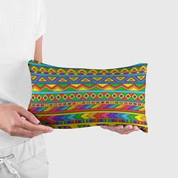 Подушка-антистресс Красивый цветной орнамент, цвет: 3D-принт — фото 2