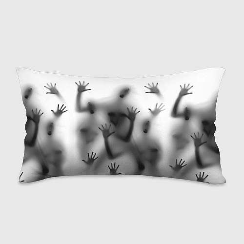 Подушка-антистресс Bodies inside behind a white wall / 3D-принт – фото 1