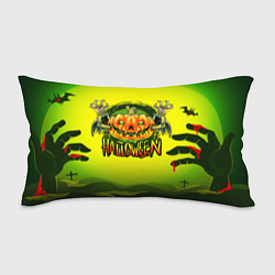 Подушка-антистресс Тыква - зомби хэллоуин, цвет: 3D-принт