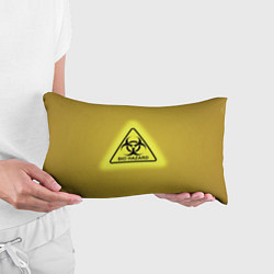 Подушка-антистресс Biohazard - биологическая опасность, цвет: 3D-принт — фото 2