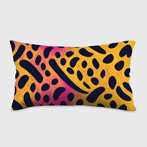 Подушка-антистресс Яркие пятнистые узоры / 3D-принт – фото 1