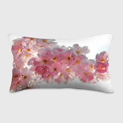 Подушка-антистресс Нежно розовая сакура, цвет: 3D-принт