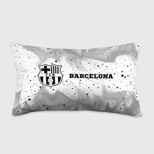 Подушка-антистресс Barcelona sport на светлом фоне: надпись и символ / 3D-принт – фото 1