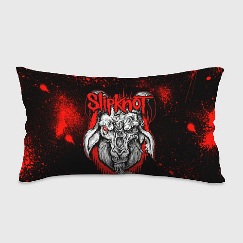 Подушка-антистресс Slipknot - красный козел / 3D-принт – фото 1