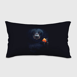 Подушка-антистресс Медведь с морковкой
