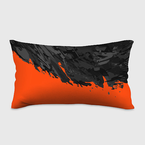 Подушка-антистресс Black & Orange / 3D-принт – фото 1