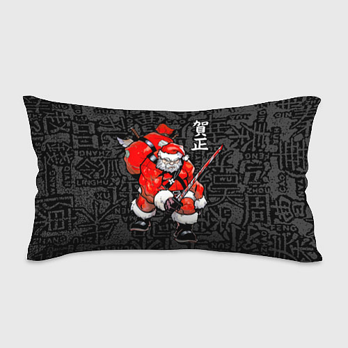 Подушка-антистресс Santa Claus Samurai / 3D-принт – фото 1