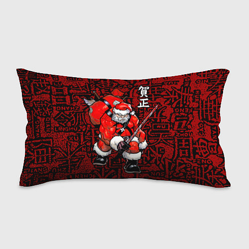 Подушка-антистресс Santa Claus Samurai / 3D-принт – фото 1