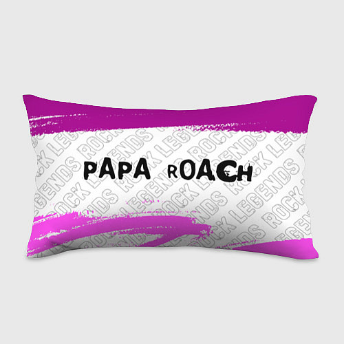 Подушка-антистресс Papa Roach rock legends: надпись и символ / 3D-принт – фото 1