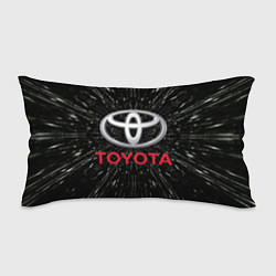 Подушка-антистресс Тойота, эмблема, автомобильная тема, цвет: 3D-принт