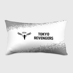 Подушка-антистресс Tokyo Revengers glitch на светлом фоне: надпись и, цвет: 3D-принт