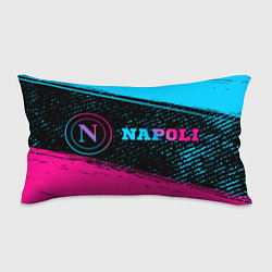 Подушка-антистресс Napoli - neon gradient: надпись и символ, цвет: 3D-принт