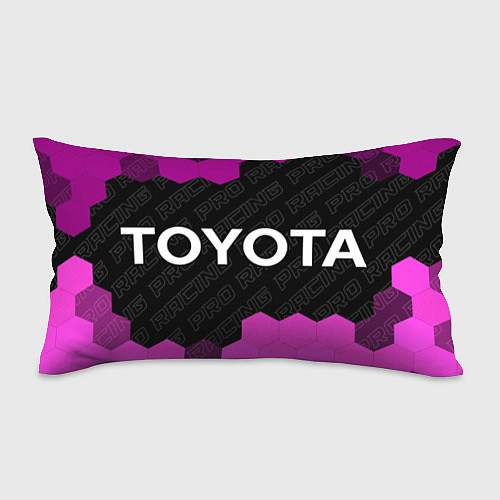 Подушка-антистресс Toyota pro racing: надпись и символ / 3D-принт – фото 1