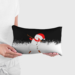 Подушка-антистресс Снеговик dab, цвет: 3D-принт — фото 2