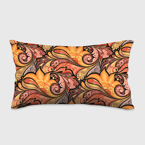 Подушка-антистресс Multicolored branching floral patterns / 3D-принт – фото 1