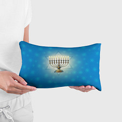 Подушка-антистресс Ханука праздник света, цвет: 3D-принт — фото 2