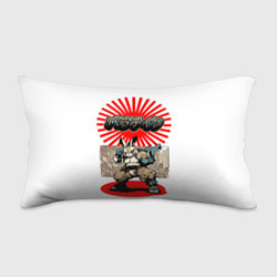 Подушка-антистресс Кролик уличный боец, цвет: 3D-принт