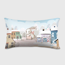 Подушка-антистресс Кролик с леденцом, цвет: 3D-принт