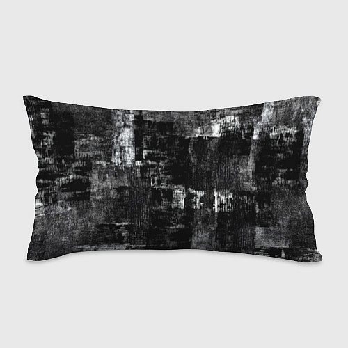 Подушка-антистресс Абстракт чёрного и белого / 3D-принт – фото 1