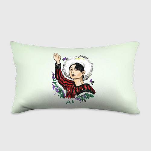 Подушка-антистресс Хан в красном / 3D-принт – фото 1