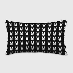 Подушка-антистресс Bunny pattern black
